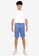UniqTee blue Jogger Shorts With Pocket Stitch Line 3419FAA97C7423GS_3