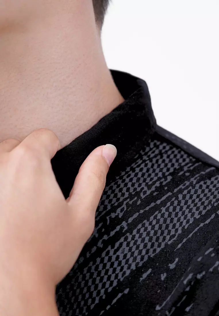 Ryusei Polo Pria Riku FP Black