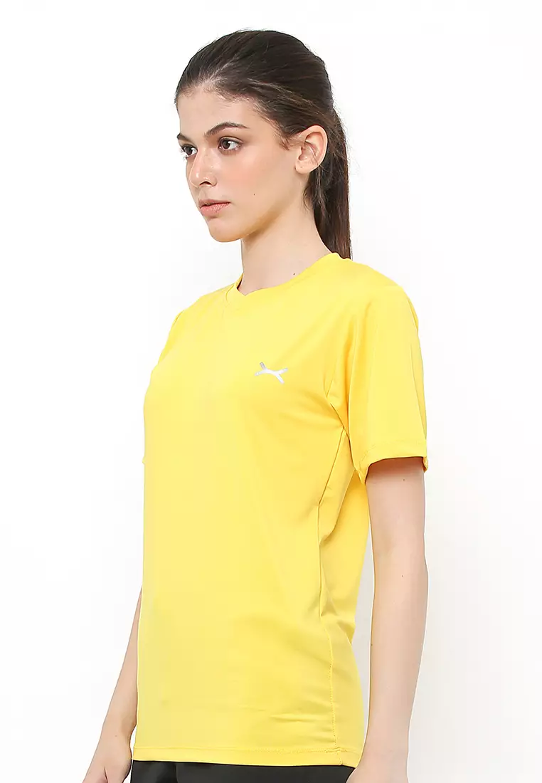 FLEXZONE Sports Tee Women Multisport Series Yellow