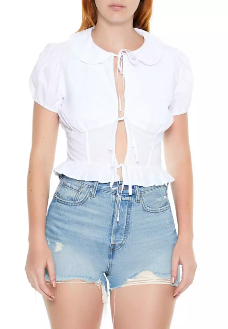 White blouse forever 21 cheap