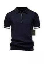 Buy Twenty Eight Shoes Business Textured Polo Shirt AX-PSD8037