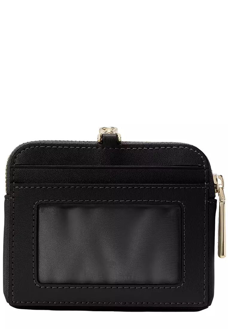 Carter Nylon Card Case Lanyard - Black KL878