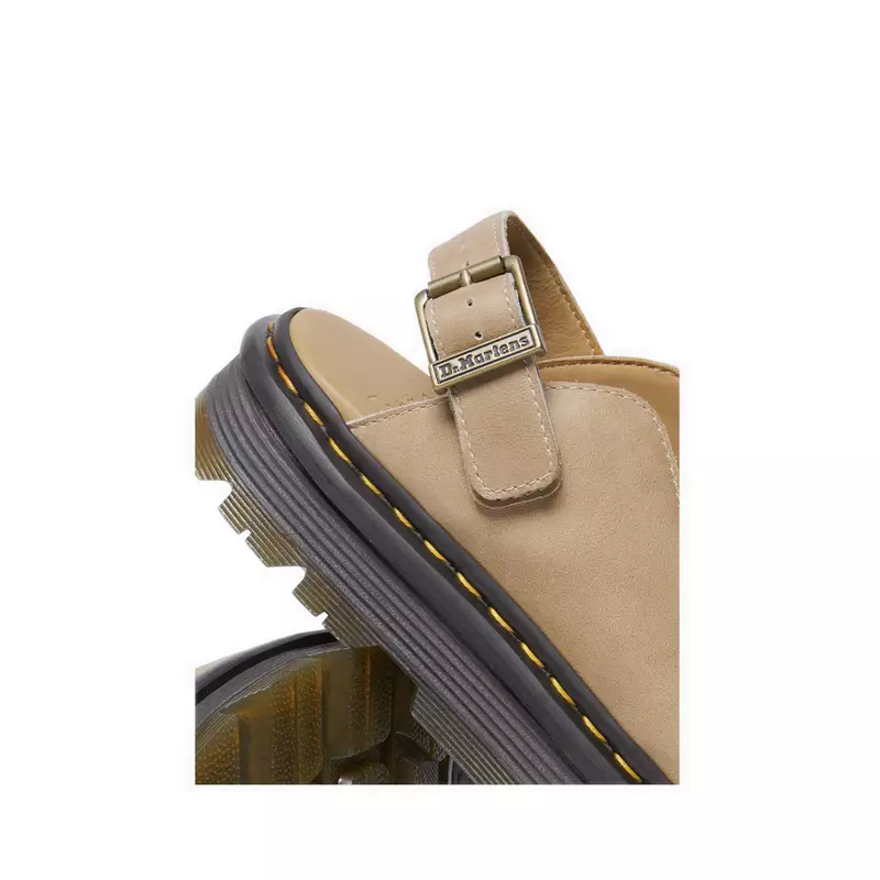 Dr. Martens Zebzag Mule Porcelain Tan