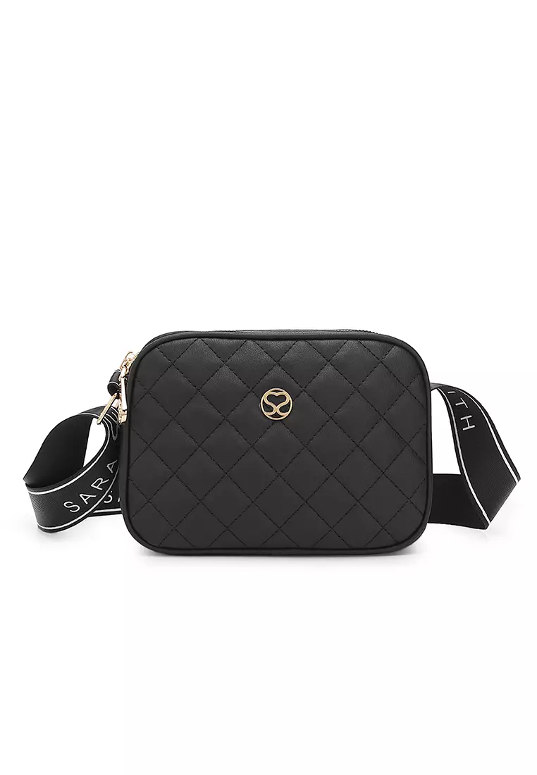Buy Sara Smith Women's Sling Bag Crossbody Bag Black 2025