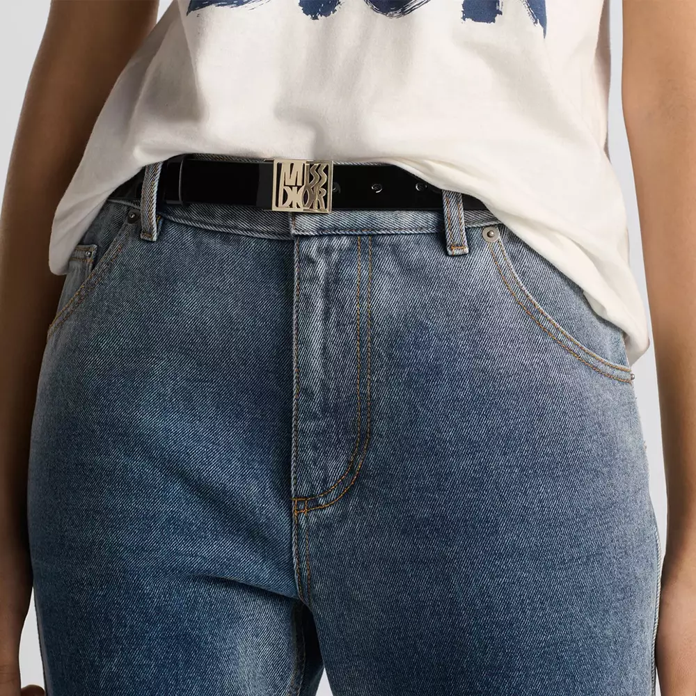 Jual Christian Dior [RAYA BERKAH] Miss D 25mm Patent Leather Calfskin ...