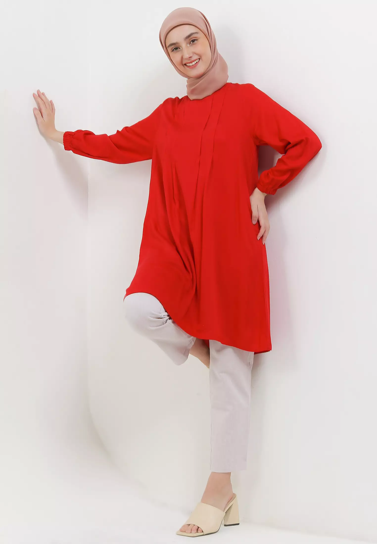 MFMW Panipuri Tunik Merah