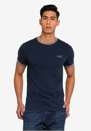 Shop Superdry Ol Ringer Tee Online On Zalora Philippines