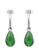 My Flash Trash green Bikki Green drop glass bead earrings 3FD5AACAED7066GS_1