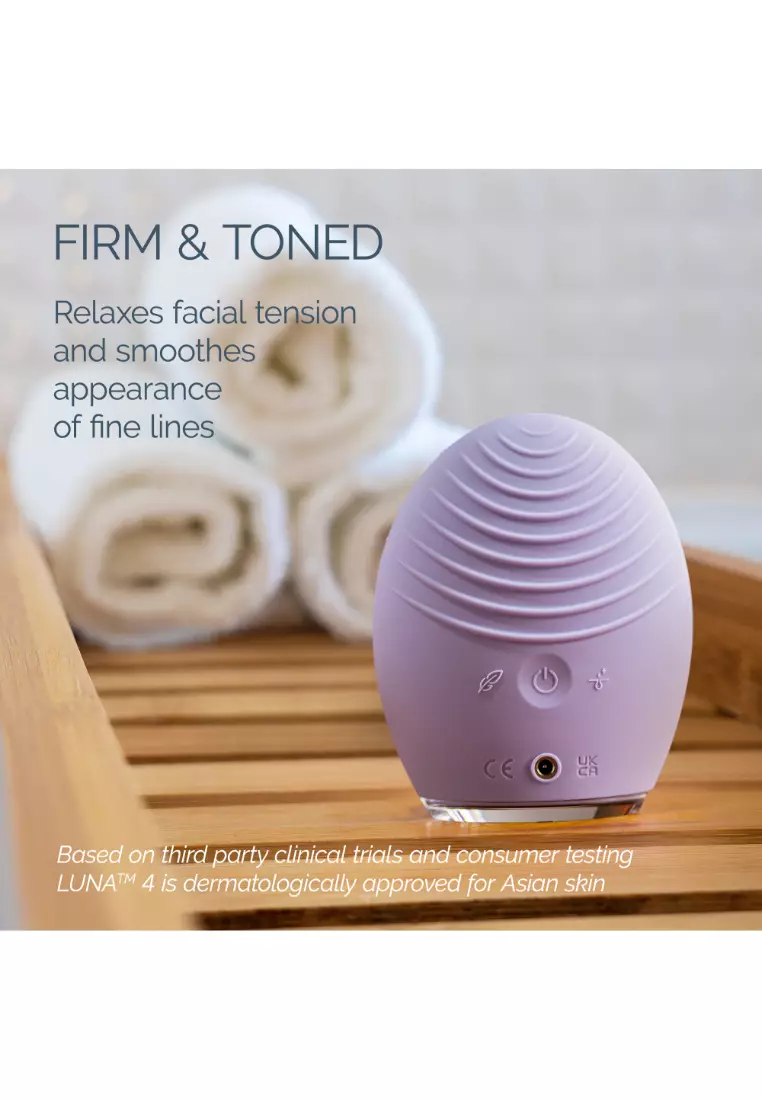 FOREO LUNA 4 Smart Facial Cleansing & Firming Massage Device for Sensitive Skin