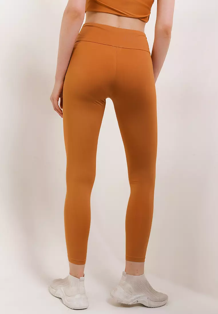 Celana Panjang Legging Olahraga Ladies Sport Long Pants Active Sport Olahraga Senam Yoga Pilates Gym Ketat Spandex