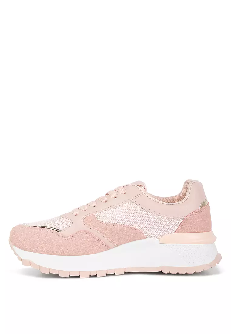 London Rag Pink Chain Embellished Chunky Sneakers 2025 | Buy London Rag ...