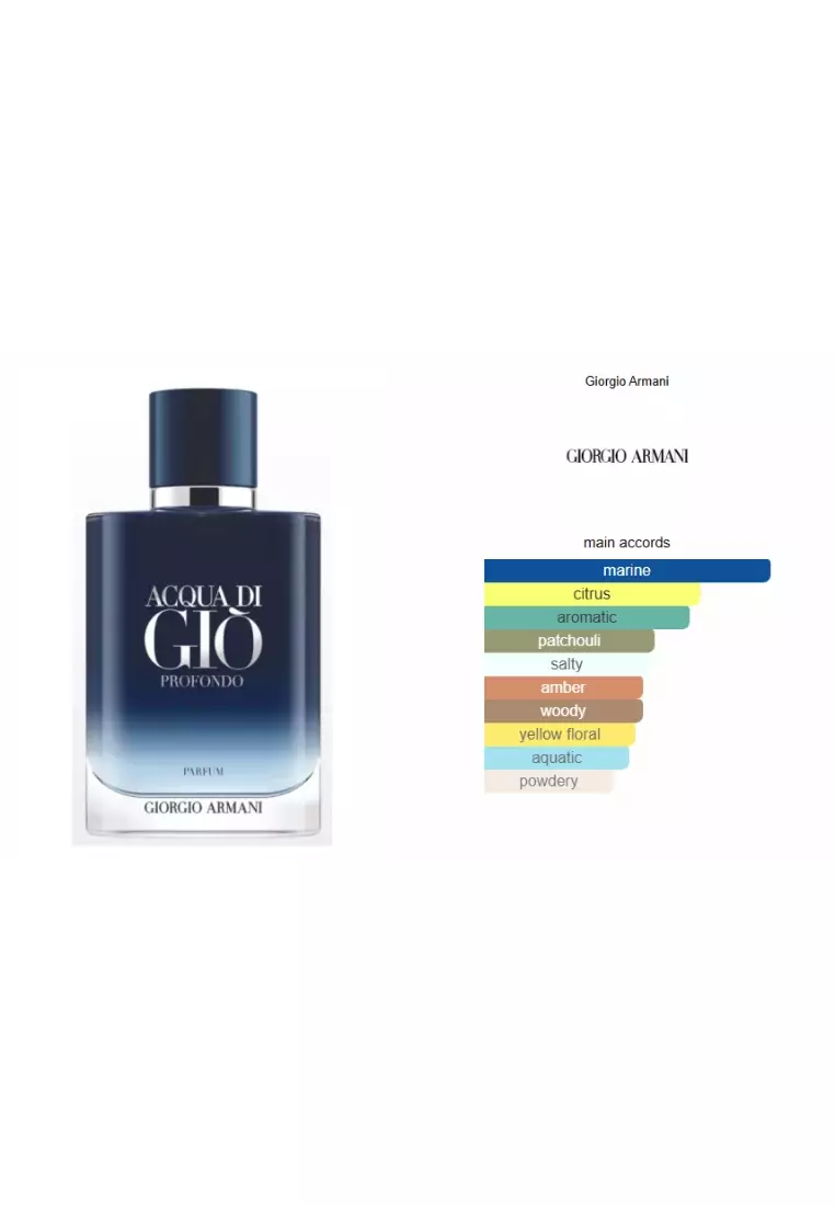 Giorgio Armani Acqua Di Gio Profondo Man Parfum - 100 ML