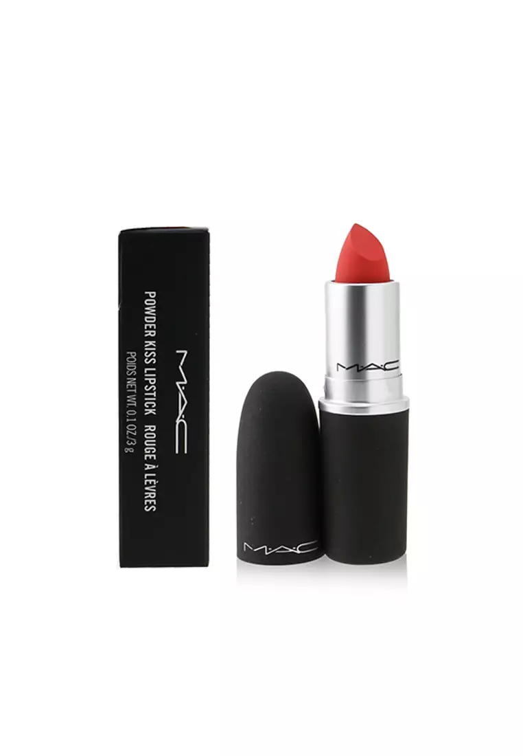 Discount on Mac  shoes - SKU: Powder Kiss Lipstick - # 308 Mandarin O 3g/0.1oz