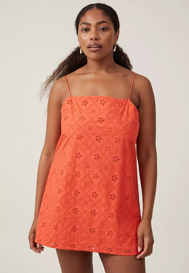 Cotton on red dress shop