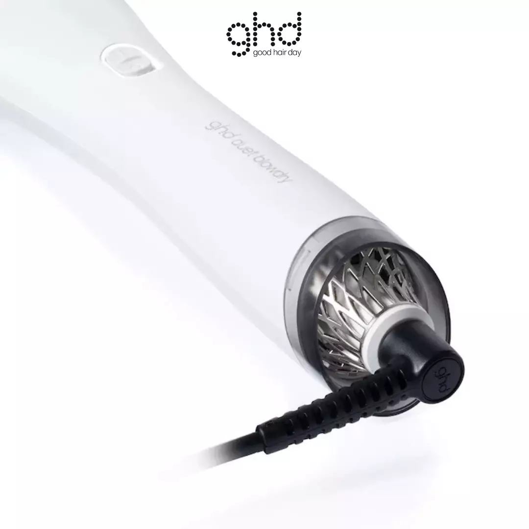 ghd Duet Wet to Dry Hot Air Styler Blowdry White - Alat Styling Rambut Blow