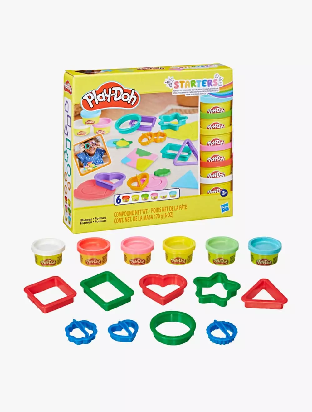 Jual Playdoh Play-Doh Fundamentals Starter Set Assortment - PDOE8530 ...