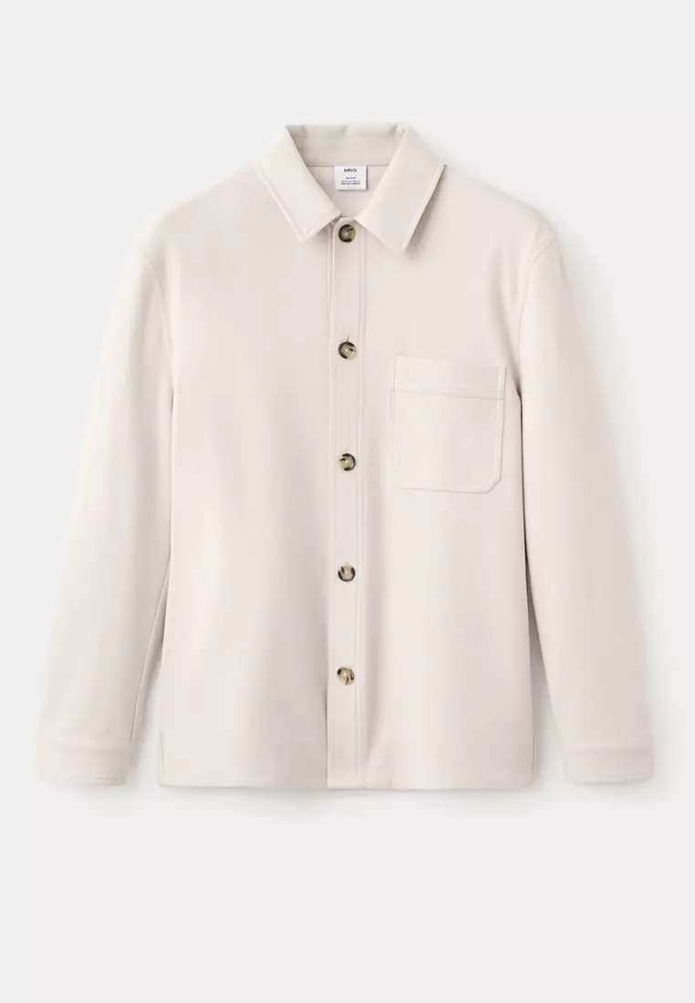 Regular Fit Flannel Overshirt