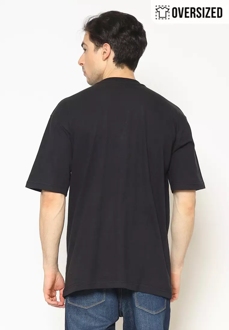 RBJ T-Shirt Cotton Oversized Pria 2079131691