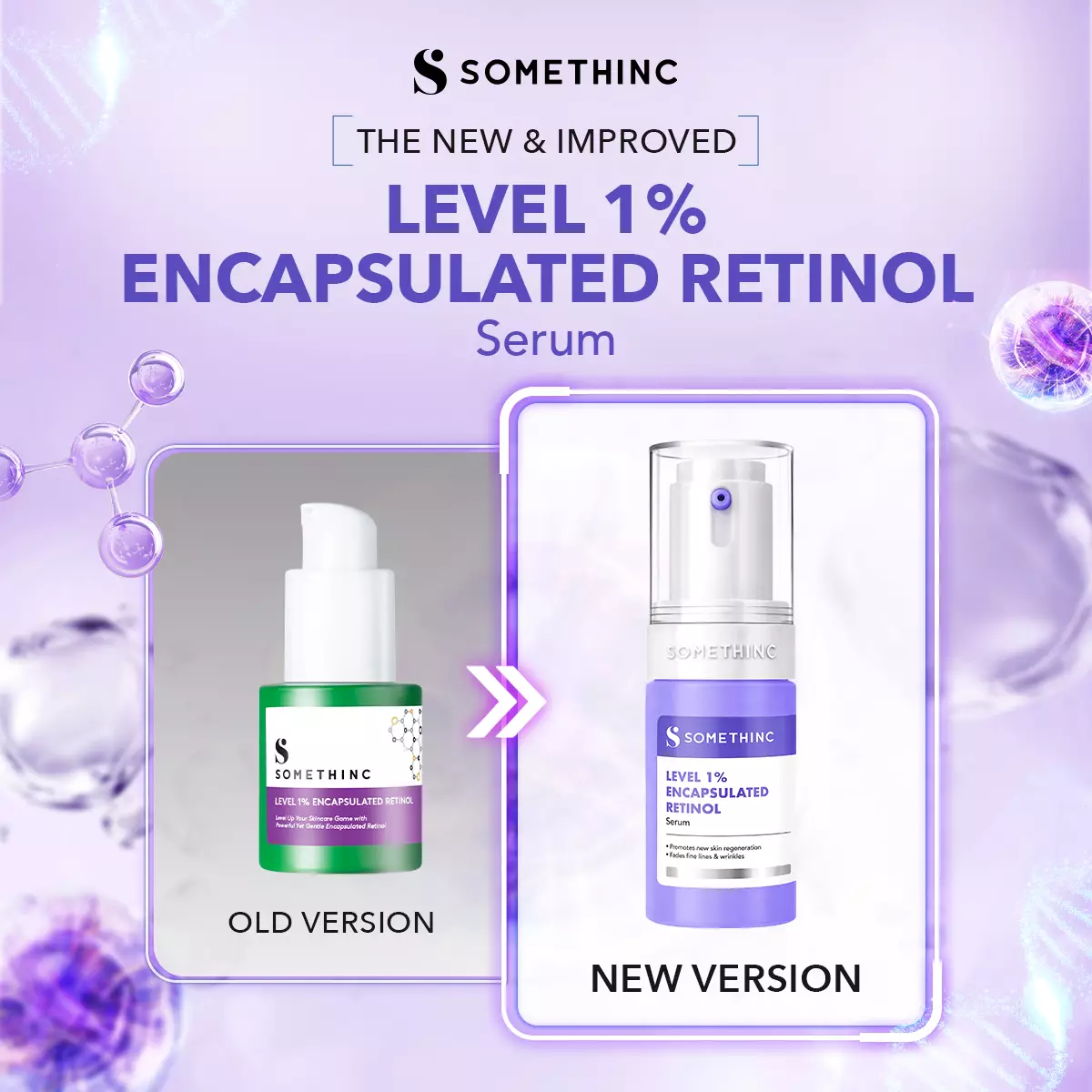 SOMETHINC Level 1% Encapsulated Retinol - Serum Retinol Untuk Pemula & Semua Jenis Kulit