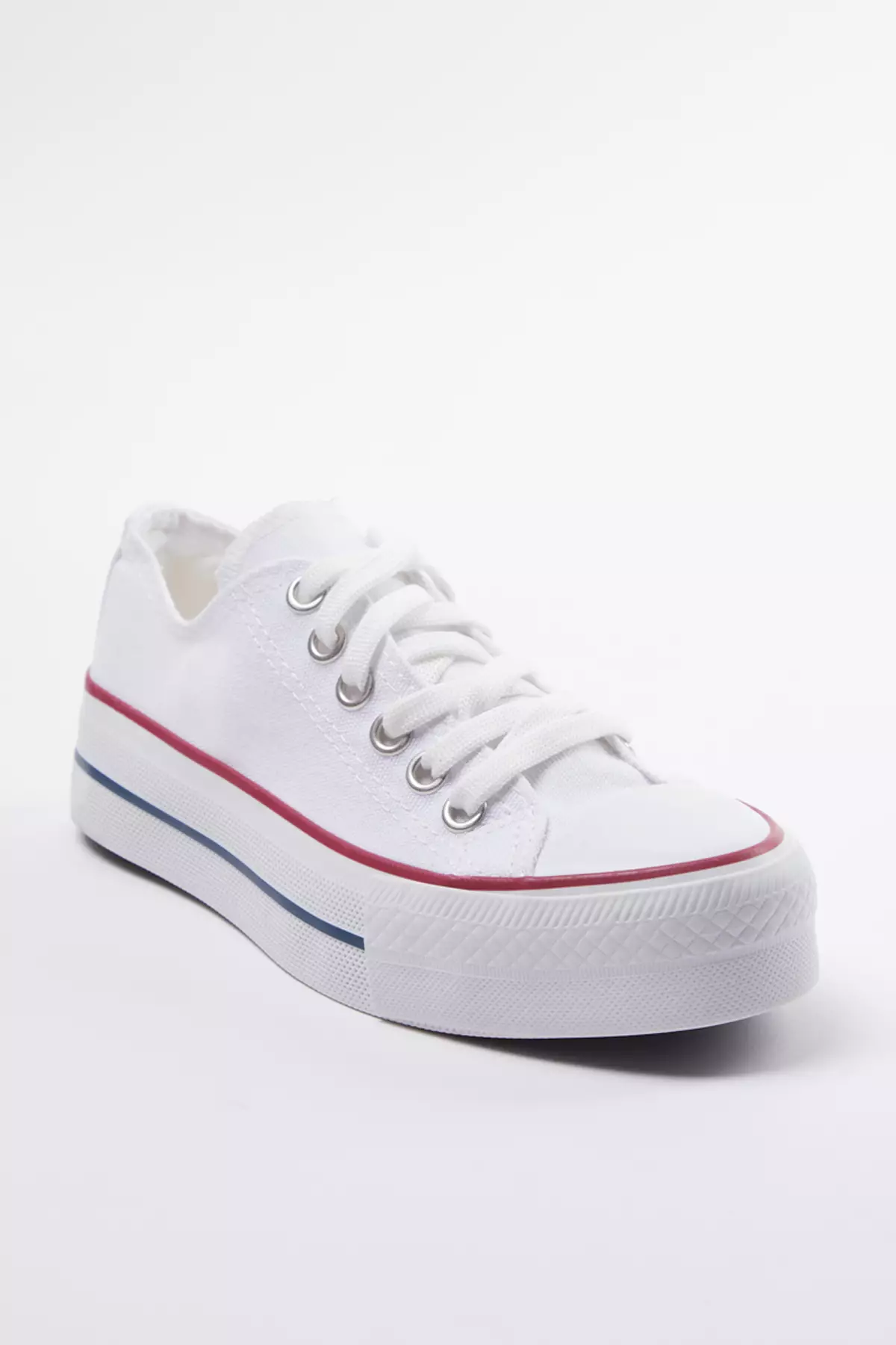 Lace-Up High Sole Sneakers