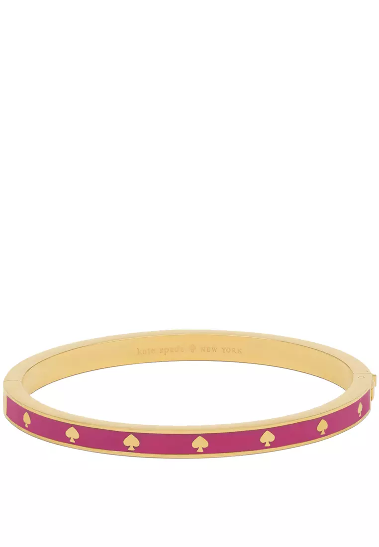 Buy Kate Spade Spot the Spade Enamel Hinged Bangle Bracelet in