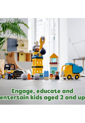 buy lego lego duplo town 10932 wrecking ball demolition 56 pieces online zalora malaysia