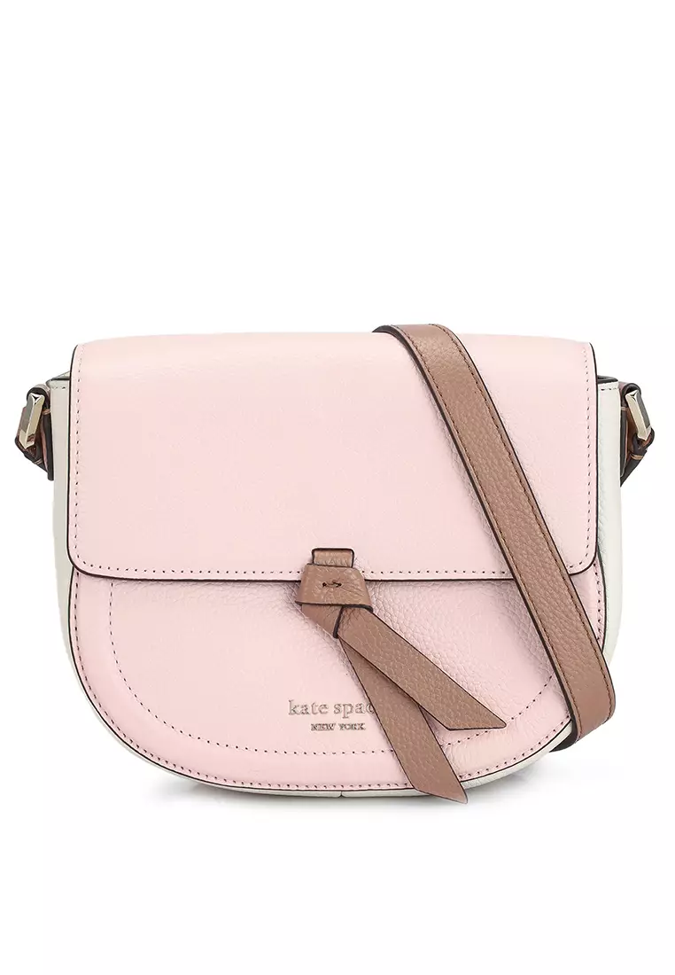 Buy Kate Spade Knott Medium Saddle Crossbody Bag hz 2024 Online