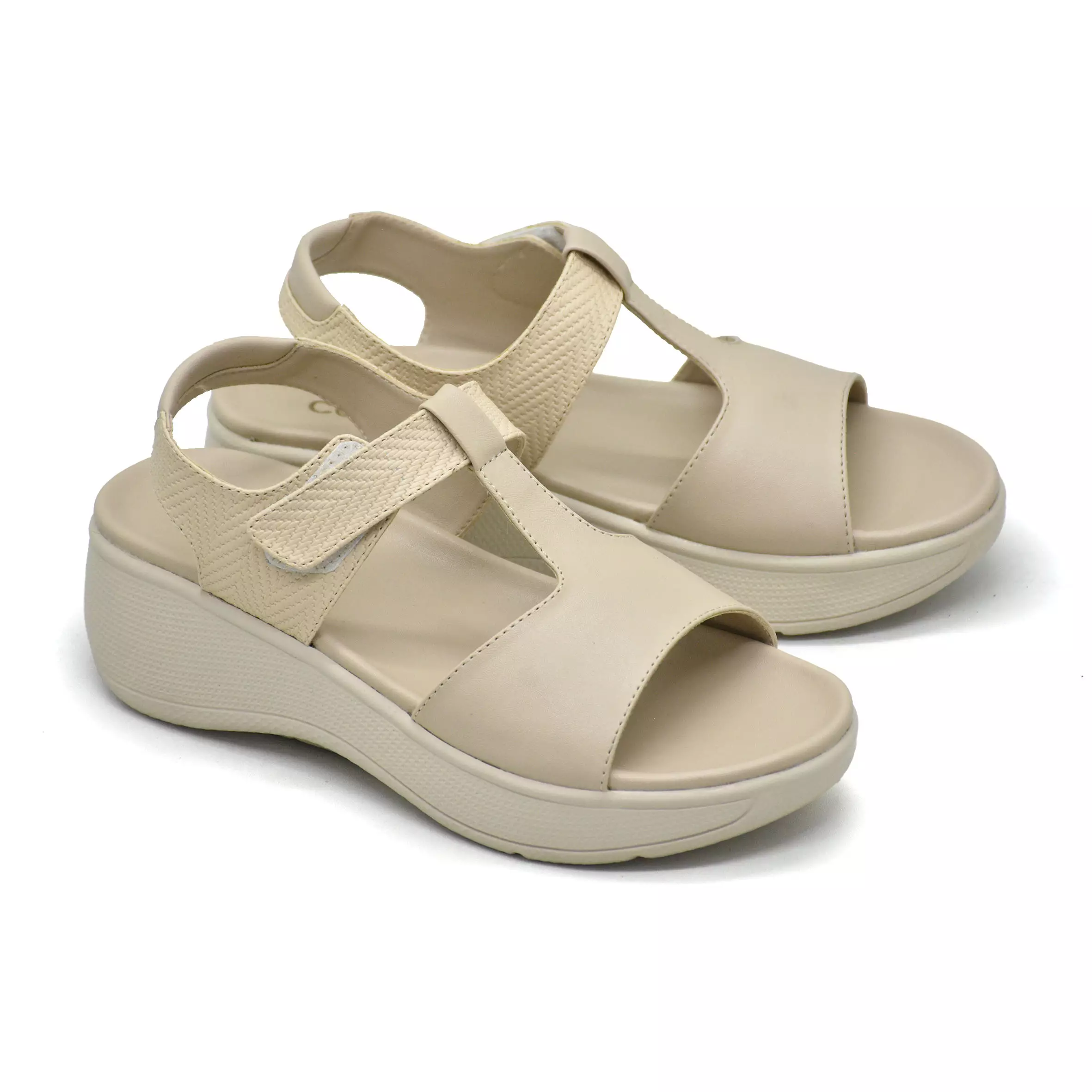 Carvil Sandal Wanita Brittany-01 L Ivory
