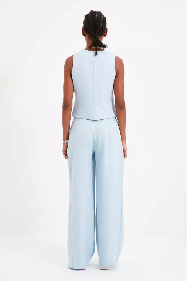 Wide Leg Woven Pants