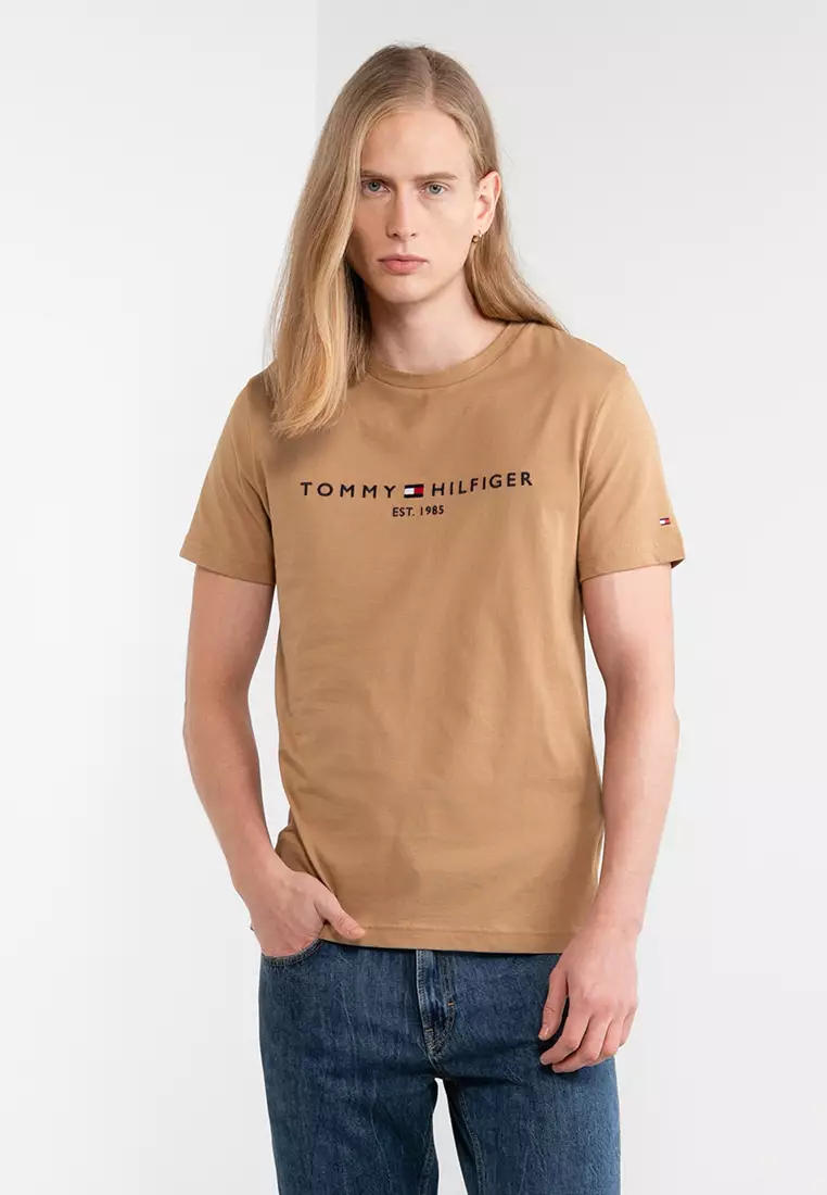 Tommy hilfiger badge best sale tee