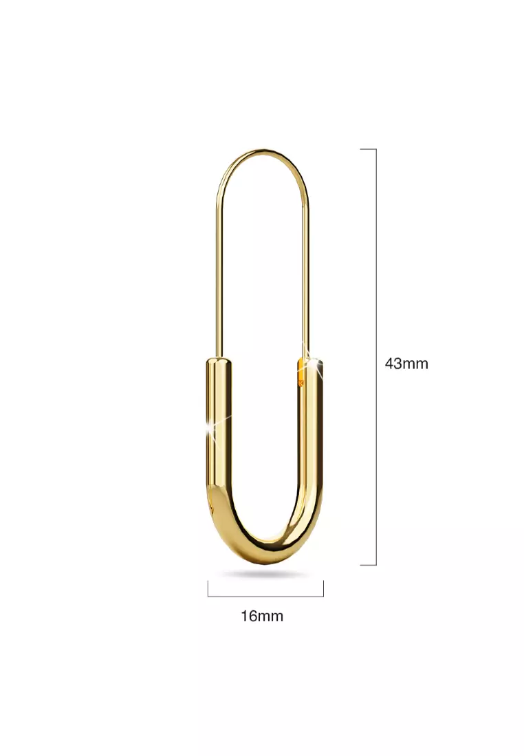 Havana Gold Dangle Earrings