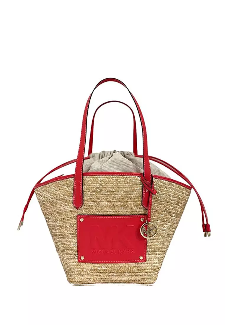 Michael kors drawstring discount tote