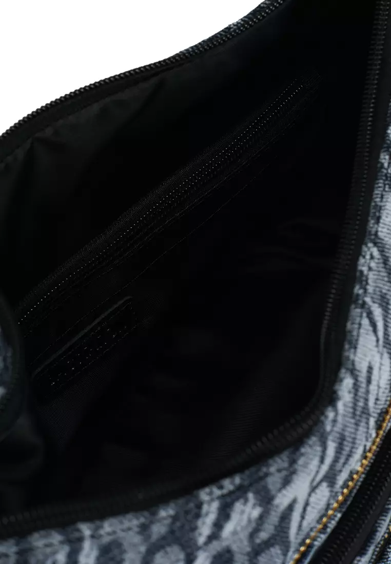 Denim Fabric Sling Bag