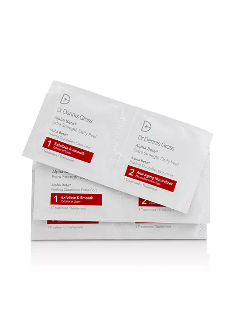DR DENNIS GROSS - Alpha Beta Extra Strength Daily Peel 60 Treatments.