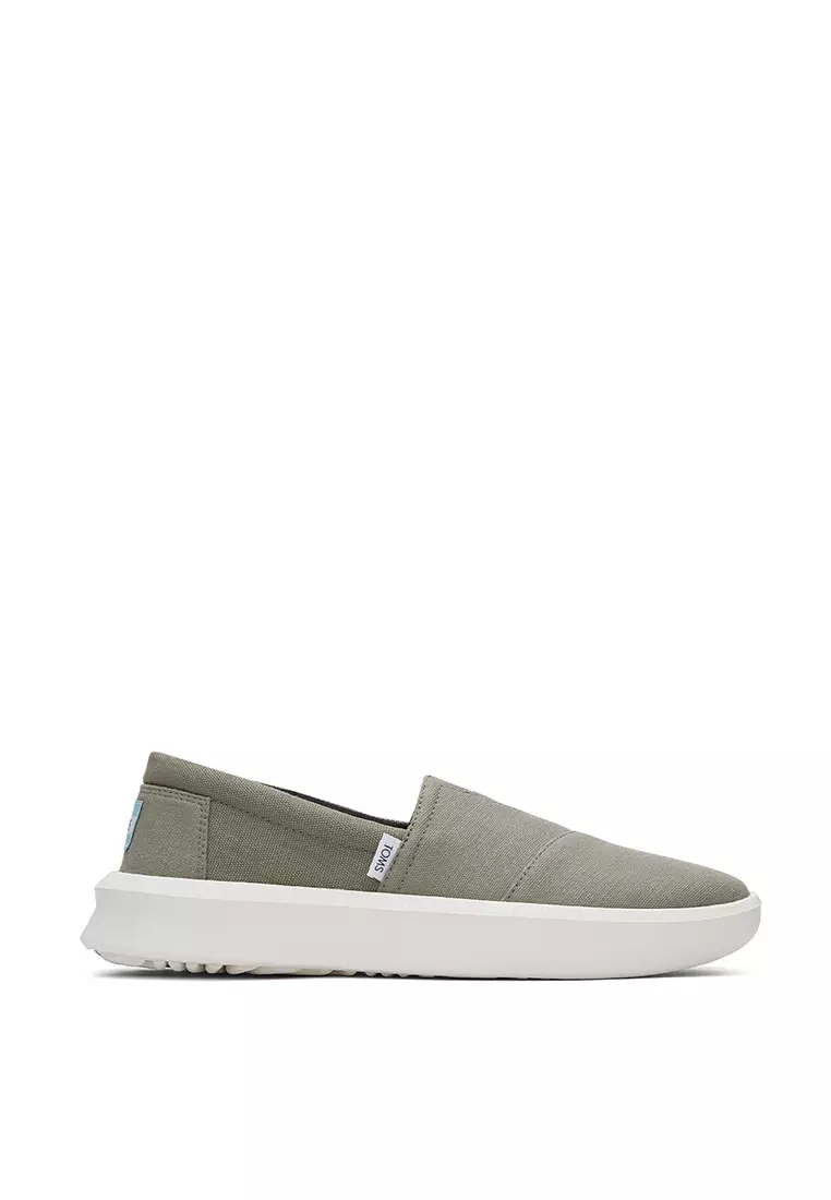 Discount on Toms  shoes - SKU: Sneakers Rover 2.0 Men - Vetiver Grey Recycled Cotton