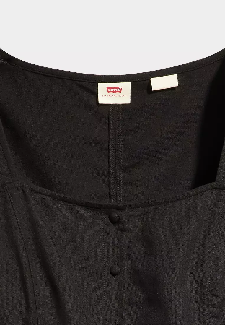 Levi's® Women's Pascale Short-Sleeve Blouse & Mid-Rise A-Line Denim