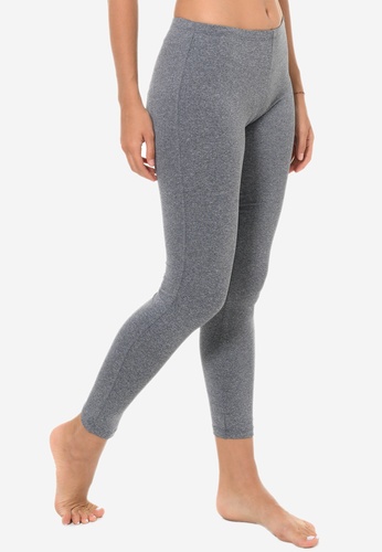 Funfit grey Active Basic Leggings in Heather Grey (S - XL) 20314AA34EE47AGS_1
