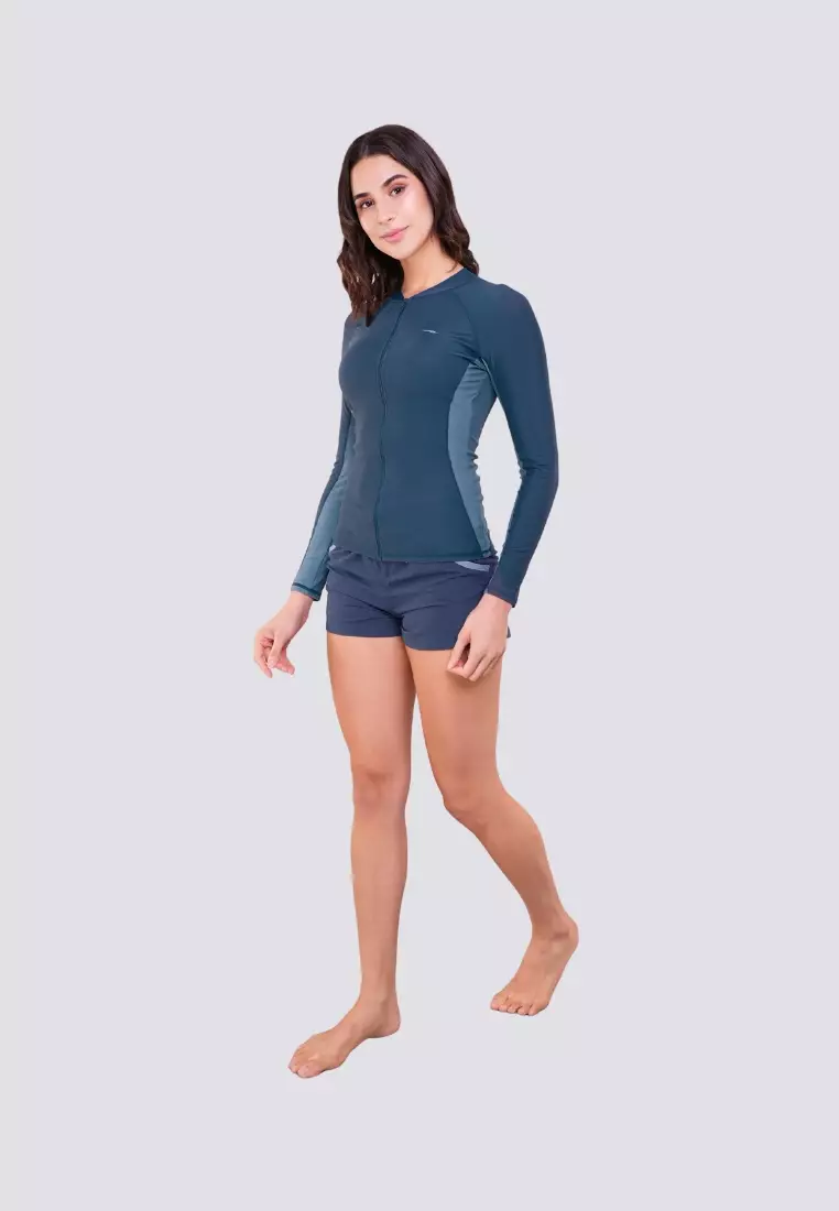 Blue Daisy Boardshorts Swimwear for Women