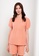 LC WAIKIKI pink and orange Muslin Fabric Maternity Shorts 3270AAA4CF8B9DGS_2