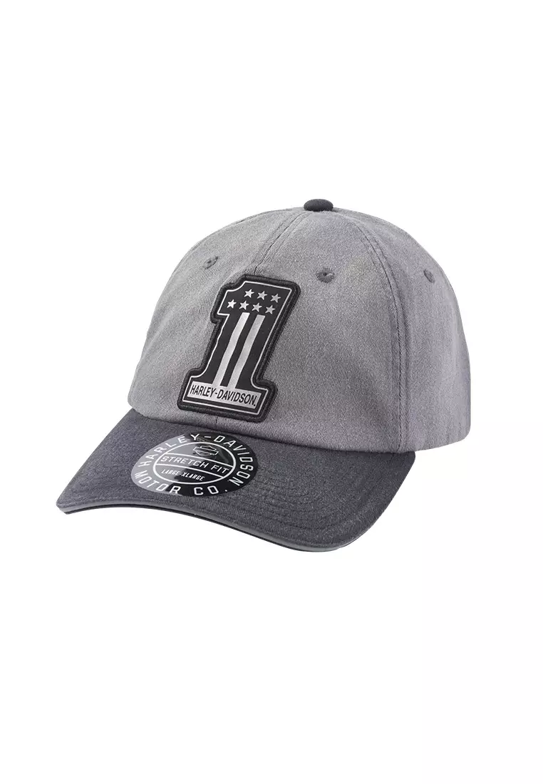 Buy Harley Davidson Reflective 1 Curved Bill Fitted Hat 2024