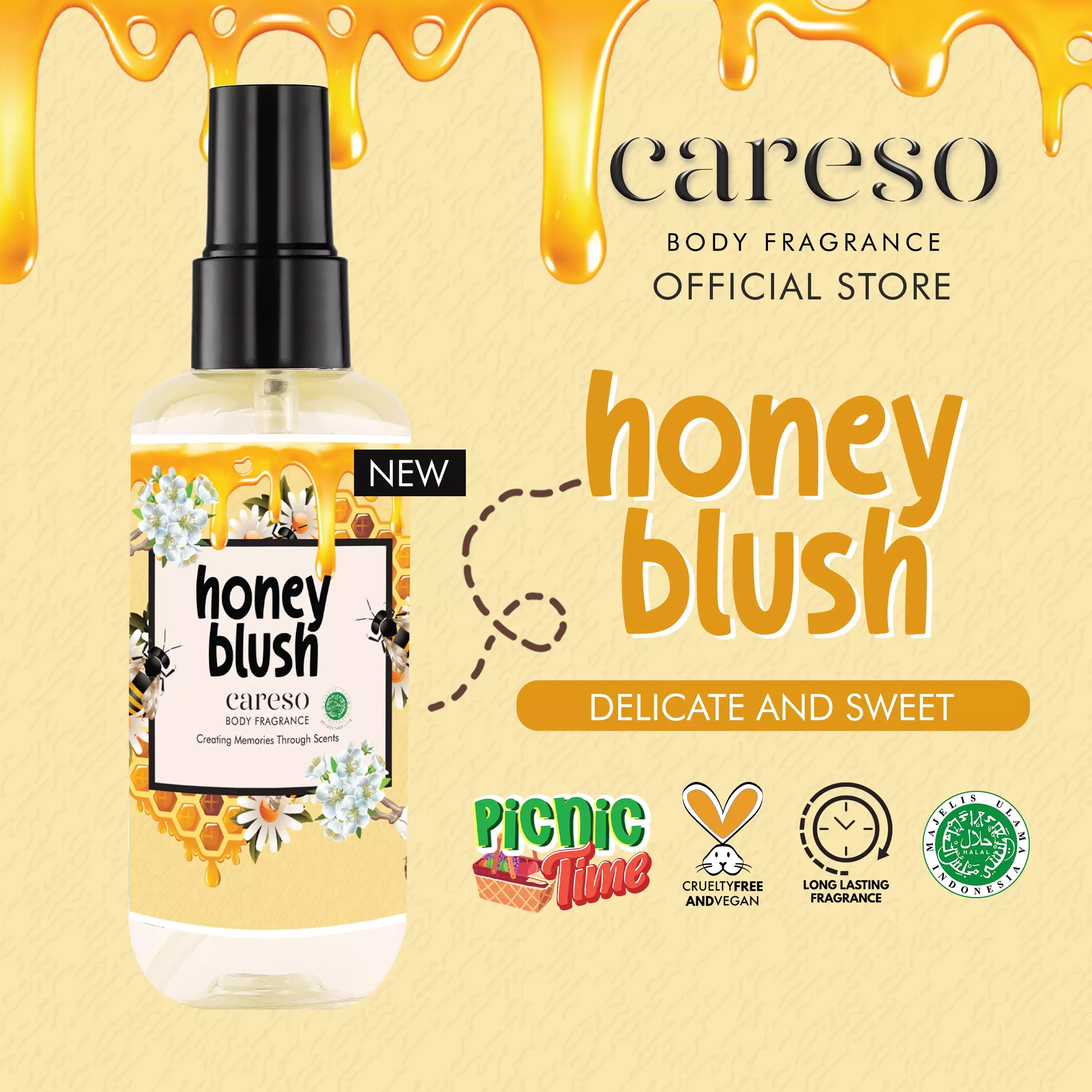 CARESO Honey Blush - 100ml