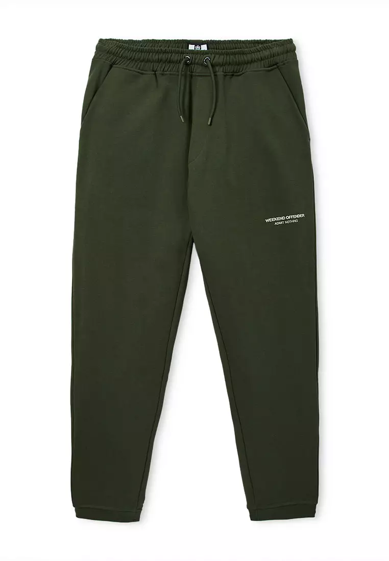 MENS BLACK FOREST/CALCIUM SANTANA WOAN JOG PANT