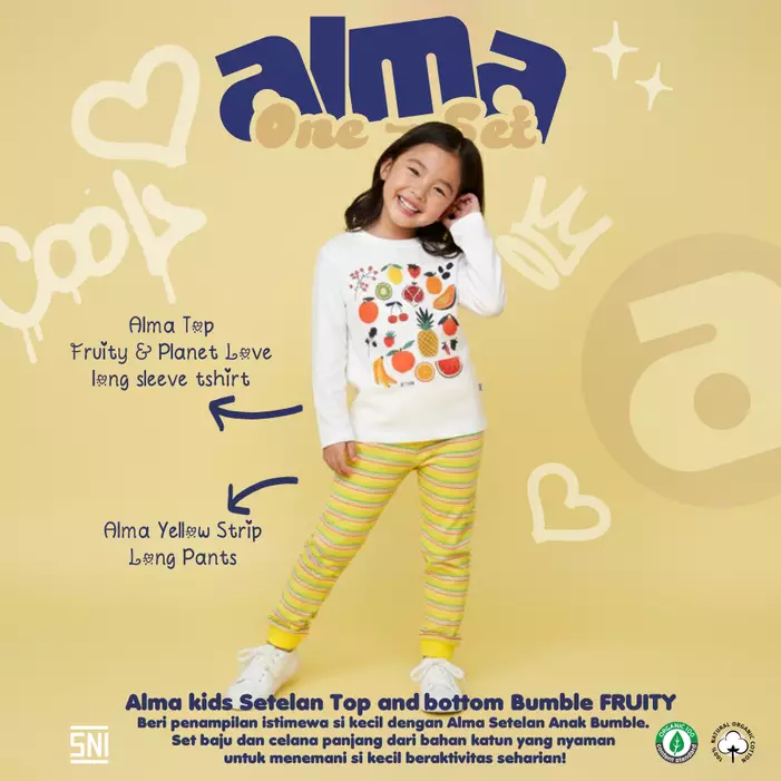 White and Yellow Stripe