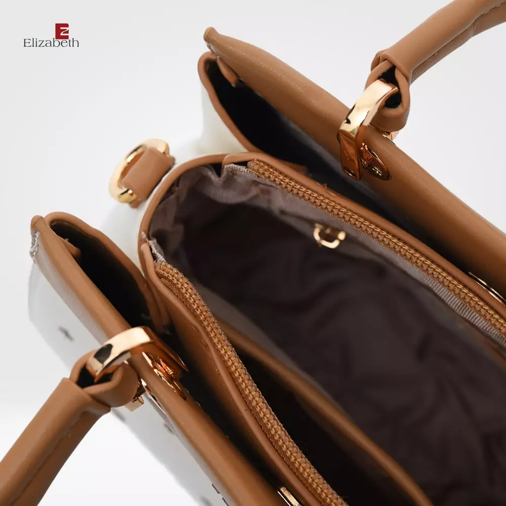 Tas Elizabeth Handbag 0706-2117 Cream
