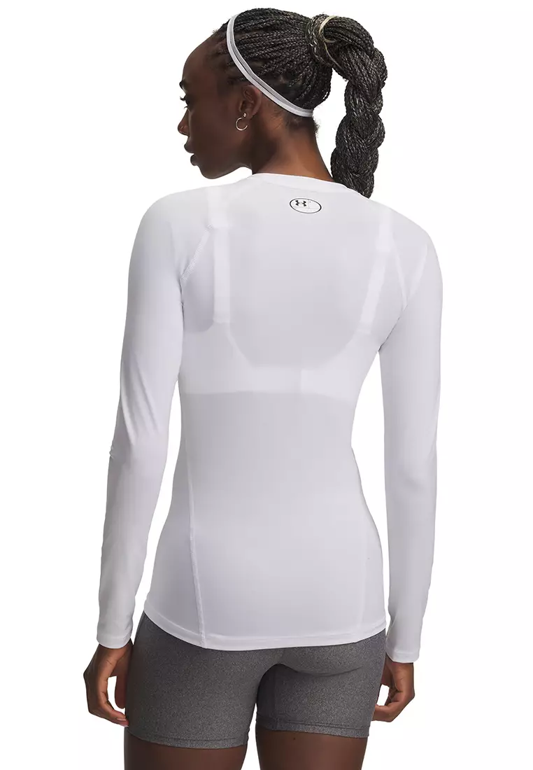HeatGear® 緊身運動長袖上衣