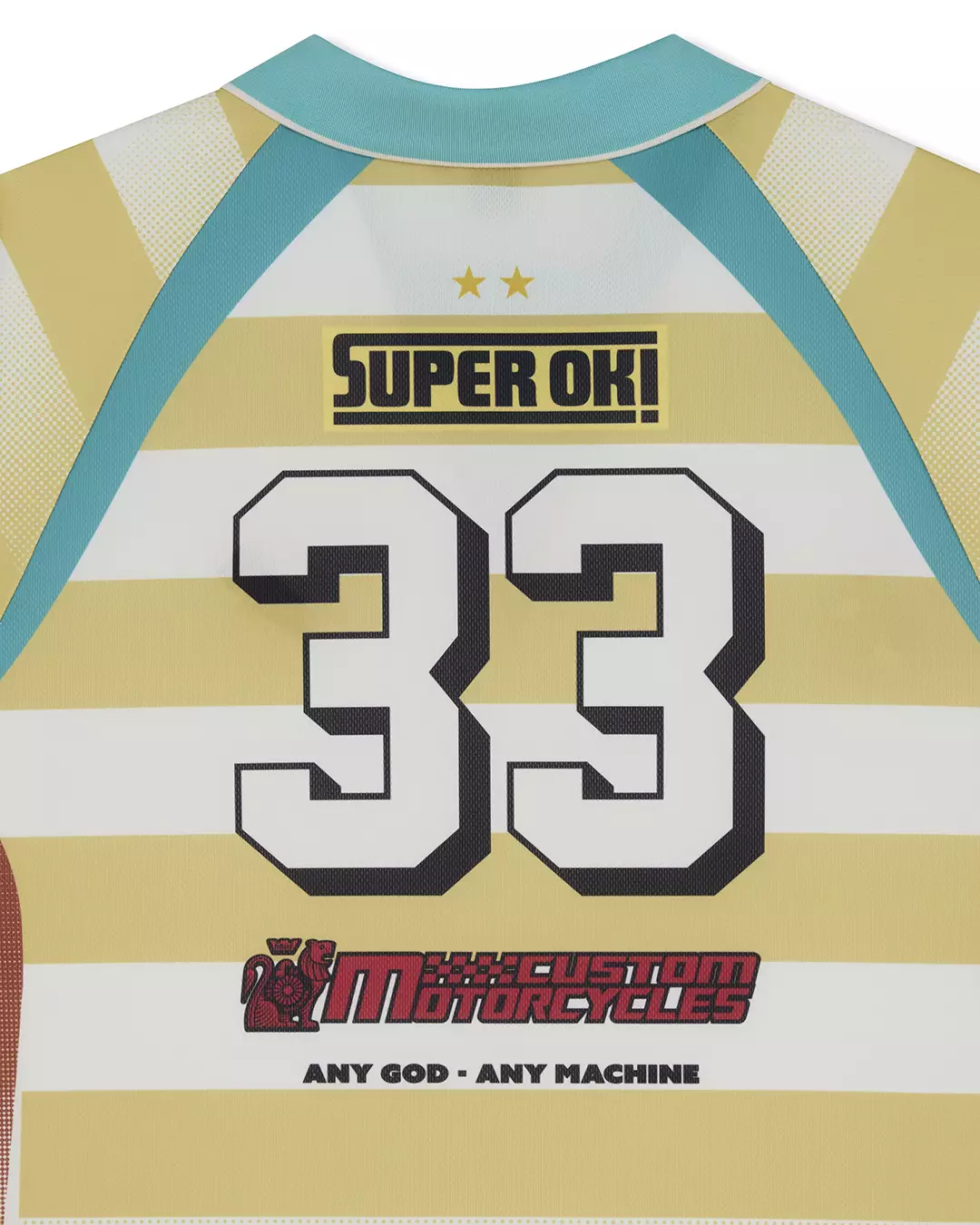 Stripe Ss Moto Jersey