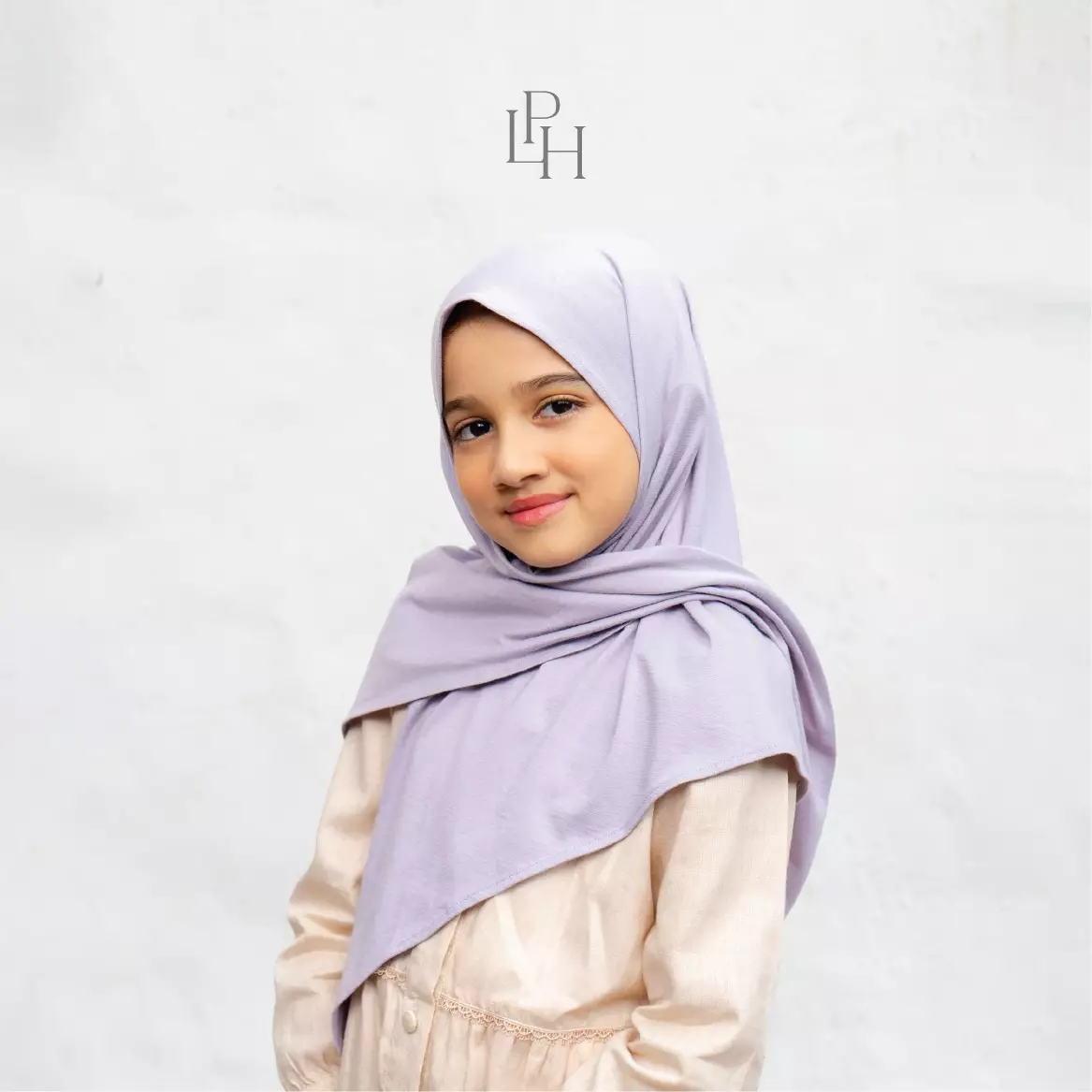 Little Palmerhaus - Baju Lebaran 2026 - Kids Pashmina 2.0 (Pasmina Instan Anak Usia 1-6 Tahun) Beige