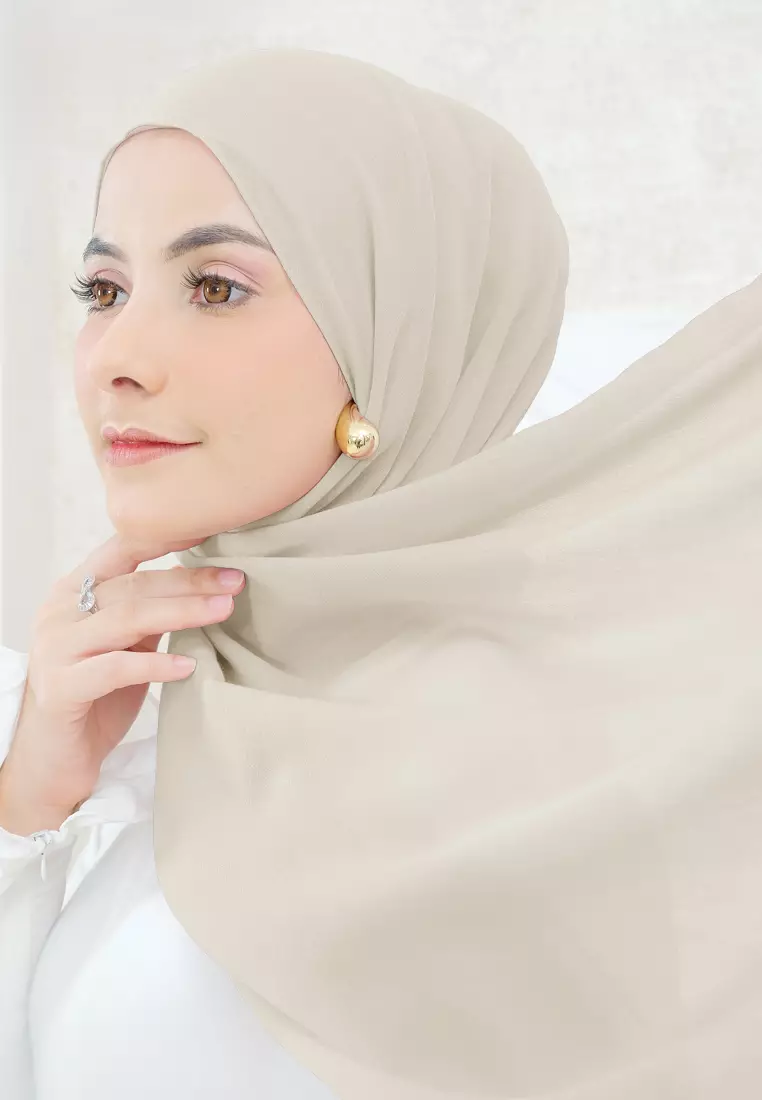 Cotton Bee - Ramya Shawl | Pashmina Viscose - Khaki