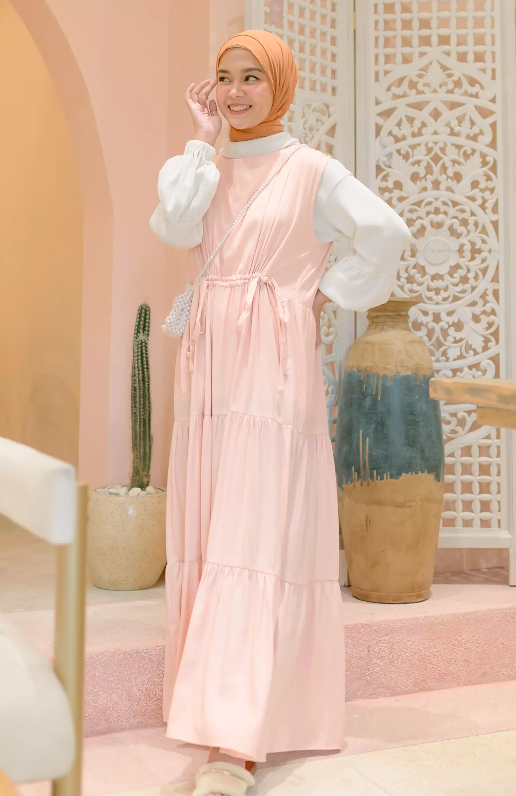 Shana Dress Peach