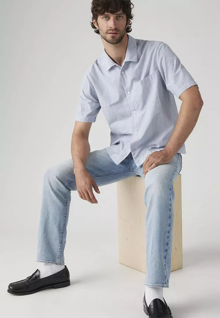 Men's Short-Sleeve Townes Boxy Shirt 001G5-0000